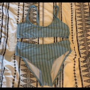 SHEIN high waisted bathing suit